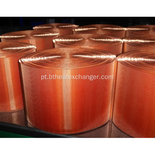 Barbatanas de transferência de calor: alumínio/cobre/ss barbatanas